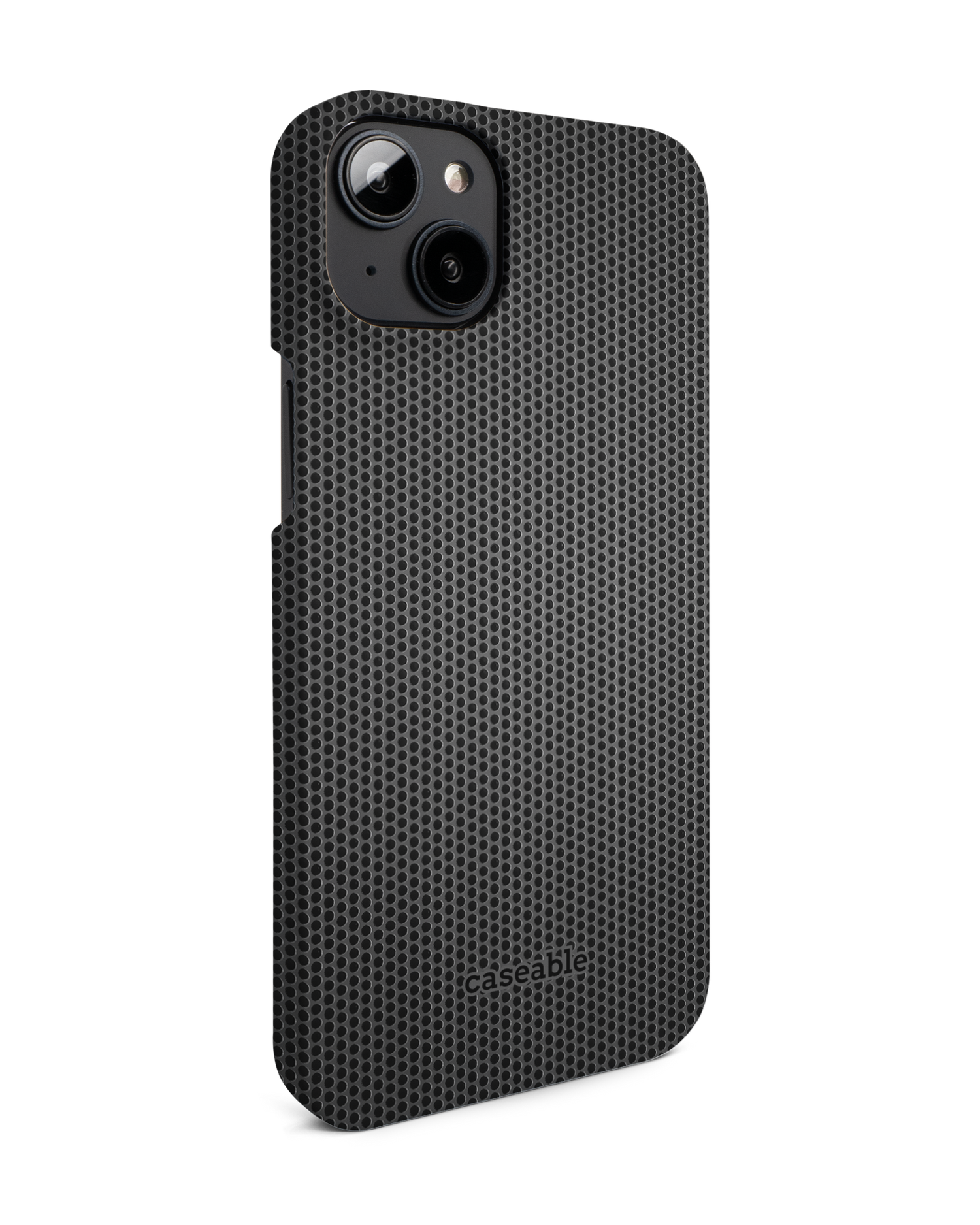 Carbon II Hard Shell Phone Case for Apple iPhone 14 Plus: View from the left side
