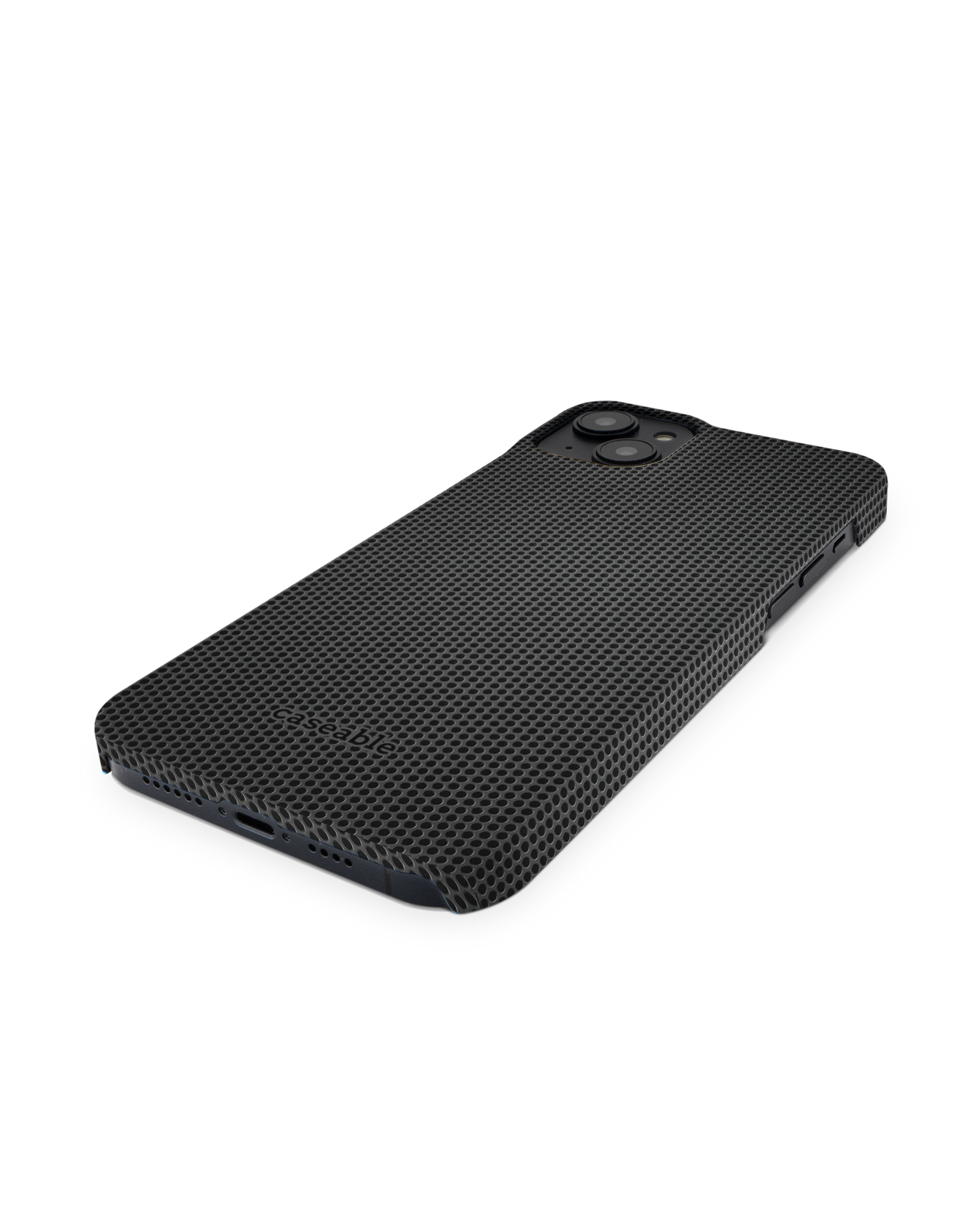 Carbon II Hard Shell Phone Case for Apple iPhone 14 Plus: Perspective view