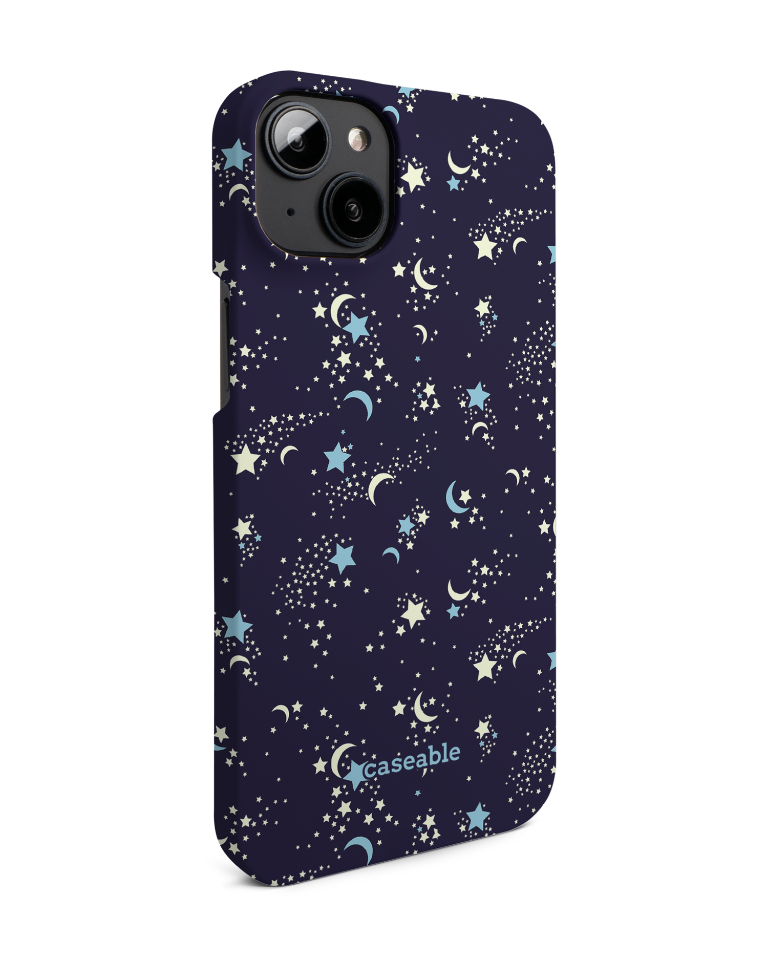 Mystical Pattern Hard Shell Phone Case for Apple iPhone 14 Plus: View from the left side