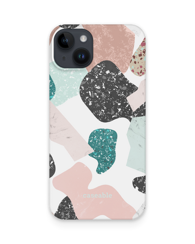 Scattered Shapes Hard Shell Phone Case for Apple iPhone 15 Plus