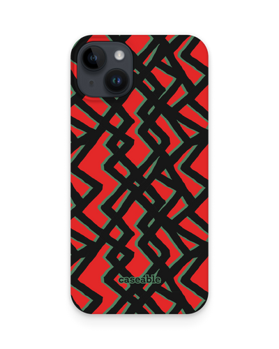 Fences Pattern Hard Shell Phone Case for Apple iPhone 15 Plus
