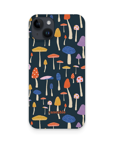 Mushroom Delights Hard Shell Phone Case for Apple iPhone 14 Plus
