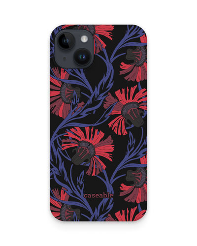 Midnight Floral Hard Shell Phone Case for Apple iPhone 14 Plus