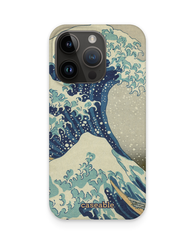 Great Wave Off Kanagawa By Hokusai Hard Shell Phone Case for Apple iPhone 14 Pro
