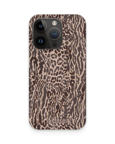 Animal Skin Tough Love Hard Shell Phone Case for Apple iPhone 14 Pro