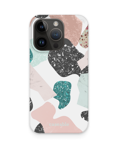 Scattered Shapes Hard Shell Phone Case for Apple iPhone 15 Pro