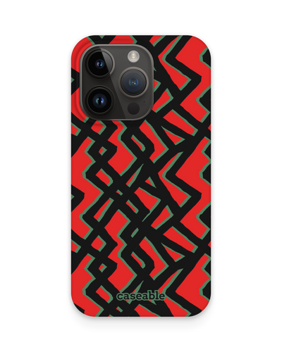 Fences Pattern Hard Shell Phone Case for Apple iPhone 14 Pro