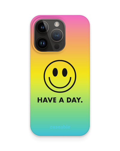 Have A Day Hard Shell Phone Case for Apple iPhone 15 Pro