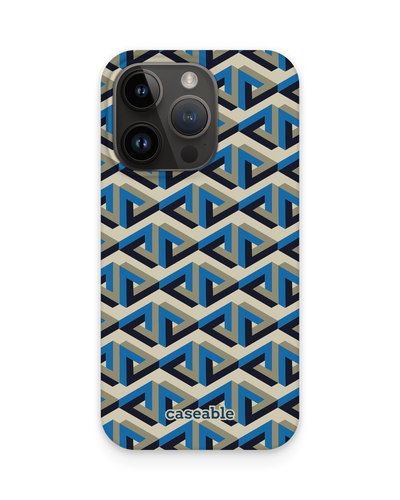 Penrose Pattern Hard Shell Phone Case for Apple iPhone 15 Pro