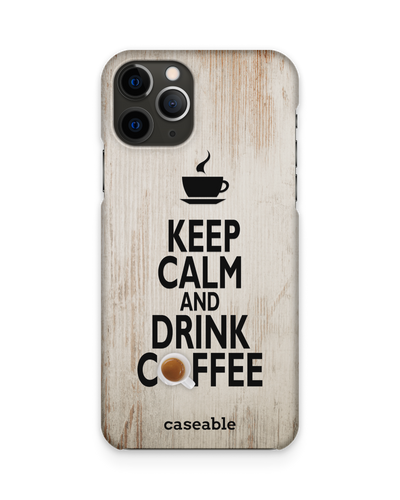 Drink Coffee Hard Shell Phone Case Apple iPhone 11 Pro