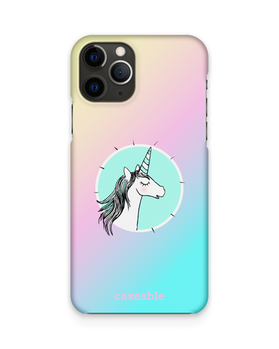 Happiness Unicorn Hard Shell Phone Case Apple iPhone 11 Pro