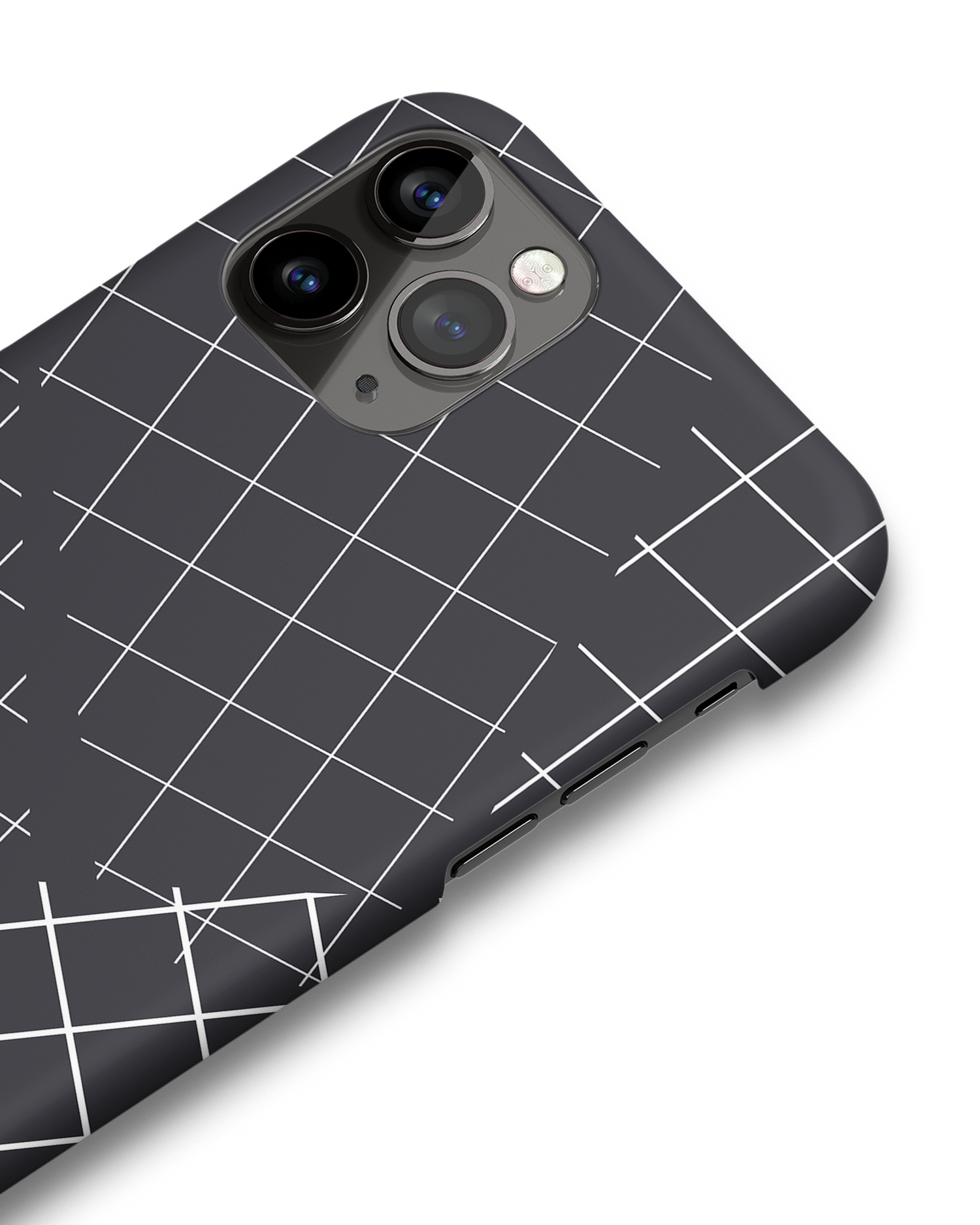 Grids Hard Shell Phone Case Apple iPhone 11 Pro: Detail Shot