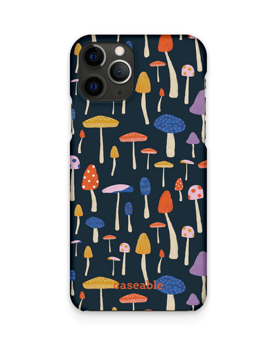 Mushroom Delights Hard Shell Phone Case Apple iPhone 11 Pro