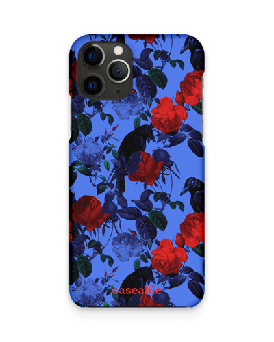Roses And Ravens Hard Shell Phone Case Apple iPhone 11 Pro