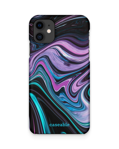 Digital Swirl Hard Shell Phone Case Apple iPhone 11