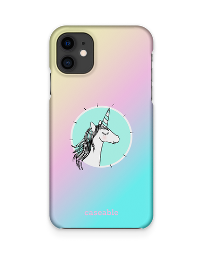 Happiness Unicorn Hard Shell Phone Case Apple iPhone 11