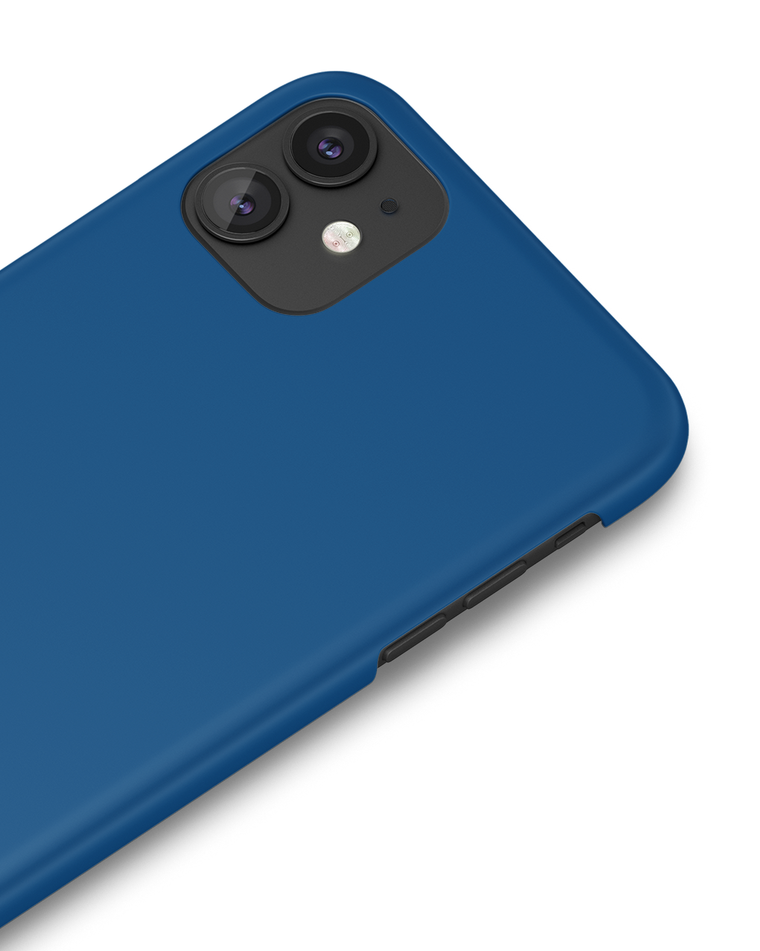 CLASSIC BLUE Hard Shell Phone Case Apple iPhone 11: Detail Shot