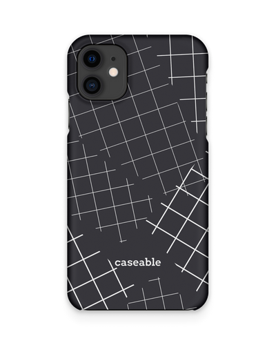 Grids Hard Shell Phone Case Apple iPhone 11