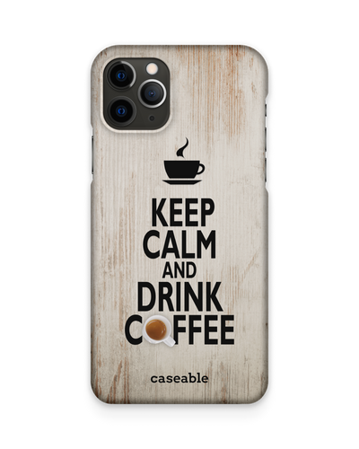 Drink Coffee Hard Shell Phone Case Apple iPhone 11 Pro Max