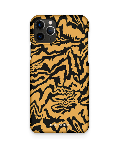 Warped Tiger Stripes Hard Shell Phone Case Apple iPhone 11 Pro Max