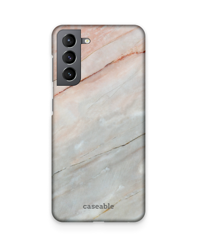 Mother of Pearl Marble Hard Shell Phone Case Samsung Galaxy S21 Plus
