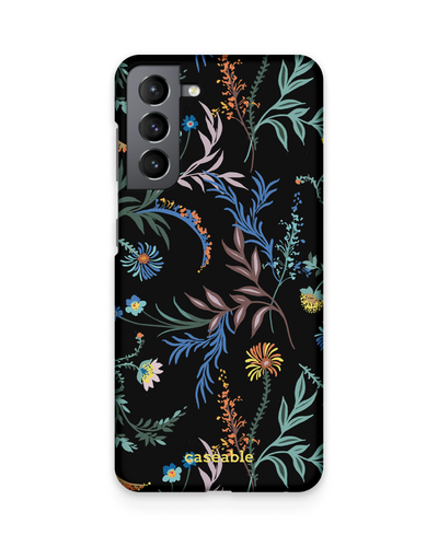 Woodland Spring Floral Hard Shell Phone Case Samsung Galaxy S21 Plus