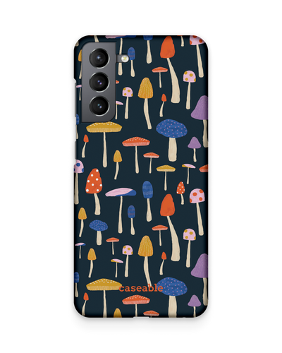 Mushroom Delights Hard Shell Phone Case Samsung Galaxy S21 Plus