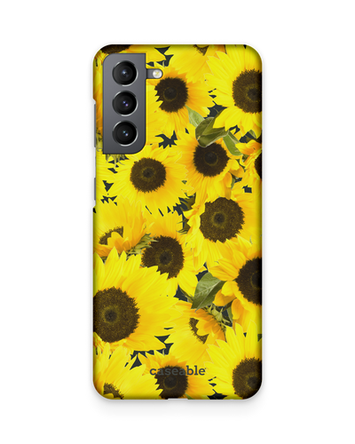 Sunflowers Hard Shell Phone Case Samsung Galaxy S21 Plus