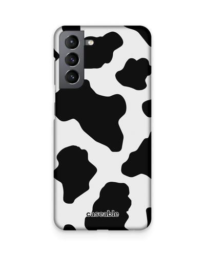Cow Print 2 Hard Shell Phone Case Samsung Galaxy S21 Plus