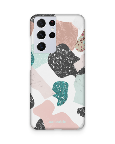 Scattered Shapes Hard Shell Phone Case Samsung Galaxy S21 Ultra
