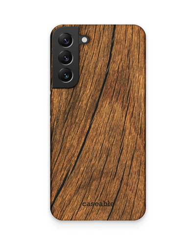 Wood Hard Shell Phone Case Samsung Galaxy S22 Plus 5G