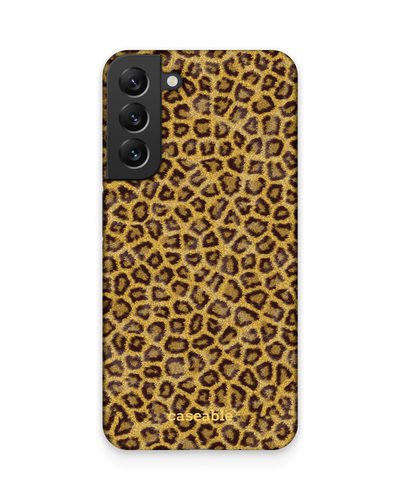 Leopard Skin Hard Shell Phone Case Samsung Galaxy S22 Plus 5G