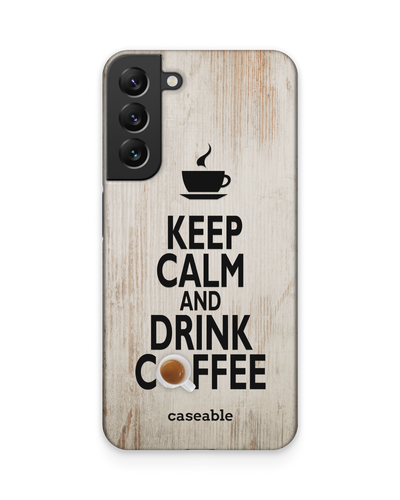 Drink Coffee Hard Shell Phone Case Samsung Galaxy S22 Plus 5G
