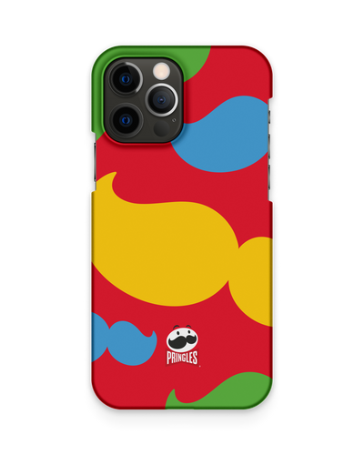 Pringles Moustache Hard Shell Phone Case Apple iPhone 12 Pro Max