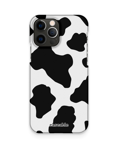 Cow Print 2 Hard Shell Phone Case Apple iPhone 12 Pro Max