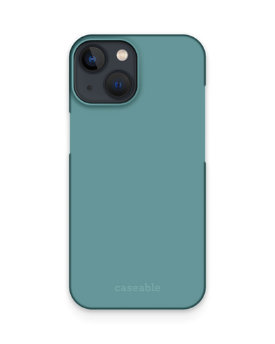 TURQUOISE Hard Shell Phone Case Apple iPhone 13 mini
