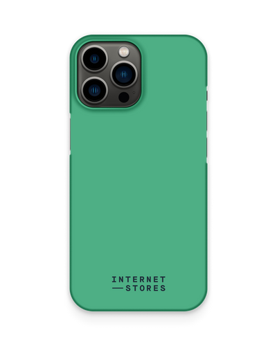 ISG Neon Green Hard Shell Phone Case Apple iPhone 13 Pro Max