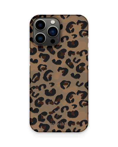 Leopard Repeat Hard Shell Phone Case Apple iPhone 13 Pro Max