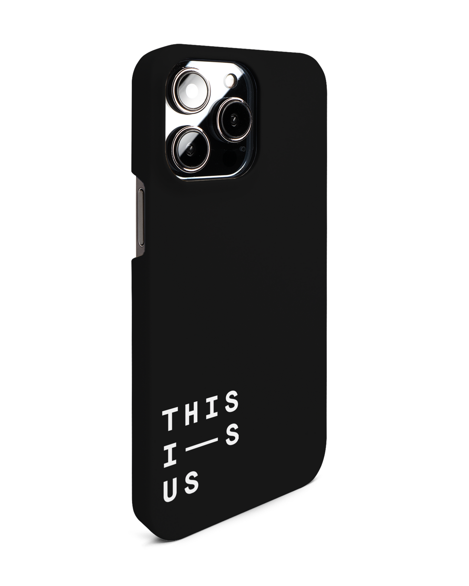 This Is Us Hard Shell Phone Case for Apple iPhone 14 Pro Max: View from the left side