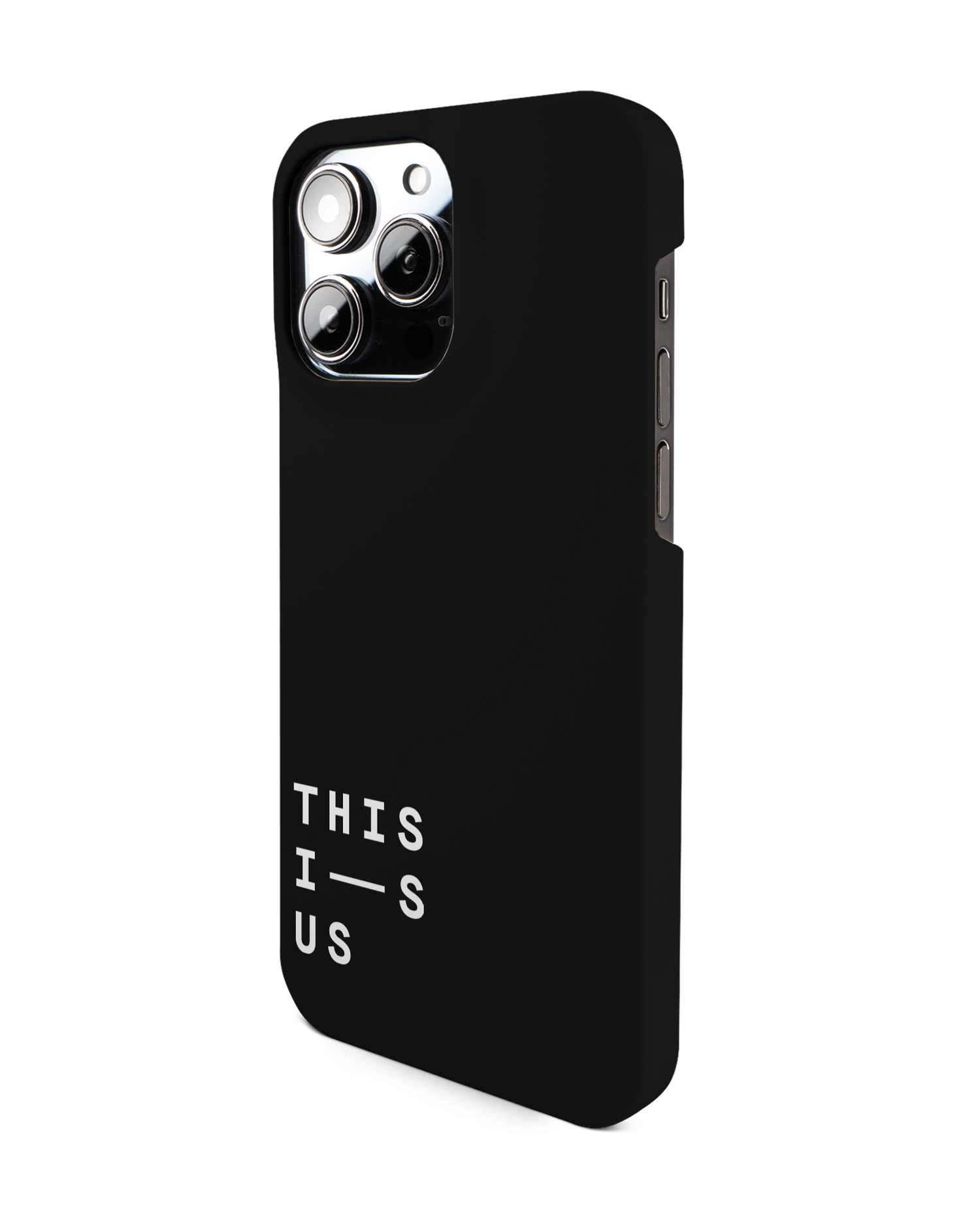 This Is Us Hard Shell Phone Case for Apple iPhone 14 Pro Max: View from the right side