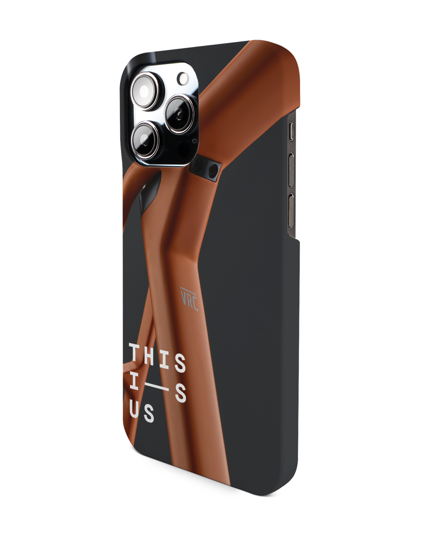 VRC Hard Shell Phone Case for Apple iPhone 14 Pro Max: View from the right side