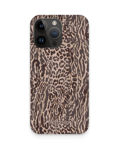Animal Skin Tough Love Hard Shell Phone Case for Apple iPhone 14 Pro Max