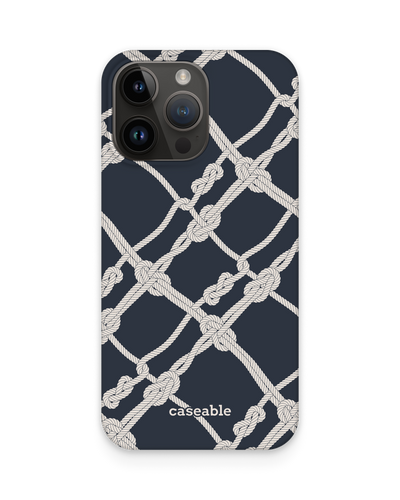 Nautical Knots Hard Shell Phone Case for Apple iPhone 14 Pro Max