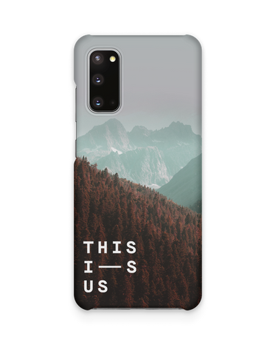 Into the Woods Hard Shell Phone Case Samsung Galaxy S20