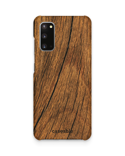 Wood Hard Shell Phone Case Samsung Galaxy S20