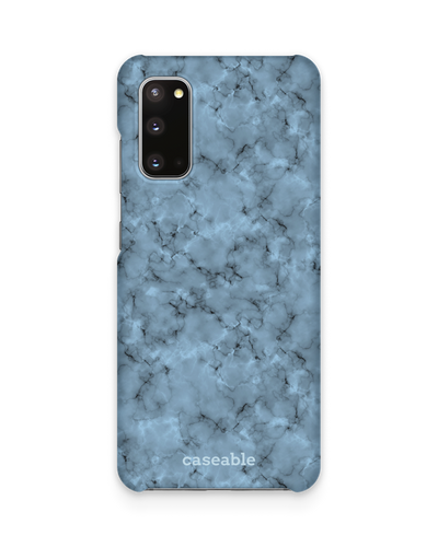 Blue Marble Hard Shell Phone Case Samsung Galaxy S20