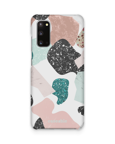 Scattered Shapes Hard Shell Phone Case Samsung Galaxy S20