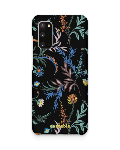 Woodland Spring Floral Hard Shell Phone Case Samsung Galaxy S20