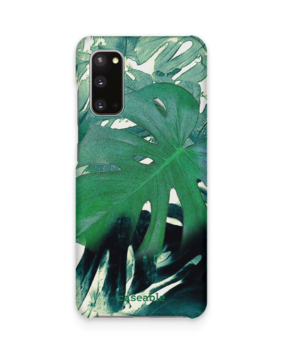 Saturated Plants Hard Shell Phone Case Samsung Galaxy S20