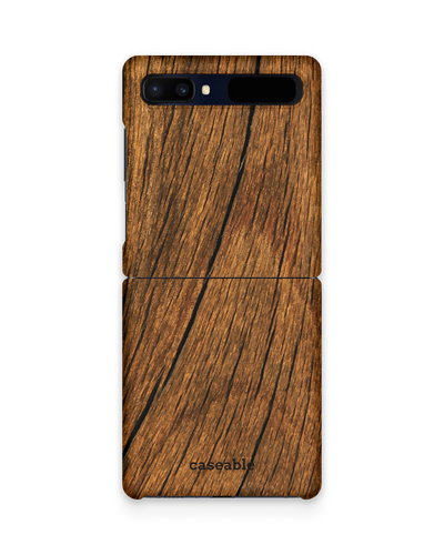 Wood Hard Shell Phone Case Samsung Galaxy Z Flip